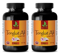 Sex Performance Pills - TONGKAT ALI Root Extract (200:1) 400MG - Tongkat Ali 200 1 Root Extract - 2 Bottle 120 Capsules