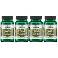 Swanson Indole-3-Carbinol with Resveratrol 200 Milligrams 60 Capsules 4 Pack