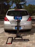 Harmar Mobility AL015 Micro Power Scooter/Wheelchair Lift Outside Fully Automatic Carrier with II/III Hitch Adapter & Wiring Harness & Swing-Away Arm