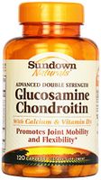 Sundown, Glucosamine Chondroitin Double Strength W/ Calcium & Vit D Caplets, 120 ct