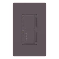 Lutron MA-L3T251-PL Maestro 300 Watt Single Pole Dimmer And Timer Switch, Plum