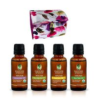 Paradise Springs Lavender Essential Oil, 100% Pure, Steam Distilled, USDA Certified Organic (1 oz - 30 ml)