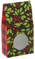 Christmas Cookie/Candy/Favor Boxes - Small Gift Boxes for Treats, Favors, Gifts - Merry Christmas Greetings