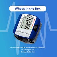 Tensiometro Digital de brazo Maquina medidor de presion arterial automático FDA