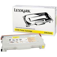 Lexmark C510 Yellow Toner Cartridge (20K0502)