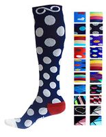 Infinity Compression Socks (1 Pair) (Nautical Dots, S/M)