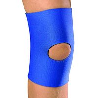 OTC KidsLine Knee Sleeve, Open Patella, Neoprene, Blue, Large