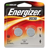 Watch/Electronic/Specialty Battery, 2032, 3V, 2/Pack
