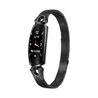 Smart Watch for Android/iOS,Jchen IP67 Waterproof Women Smart Watch Bracelet Heart Rate Monitor Blood Pressure Fitness Sport Smart Watch Best Gift for Father's/Mother's Day (Black)