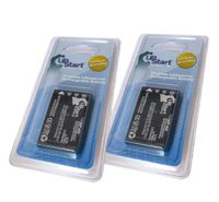 2 Pack - Replacement for Rollei Prego DP5300 Battery - Compatible with Rollei Digital Camera Battery (1200mAh 3.7V Lithium-Ion)
