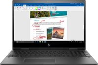 2019 Premium HP Envy x360 15.6 Inch FHD Touchscreen Laptop (AMD Ryzen 5 2500U to 3.6 GHz, 8GB RAM, 256GB SSD, WiFi, Bluetooth, No DVD, B&O Play, Backlit Keyboard, Windows 10)