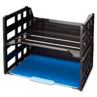 Officemate Recycled High Capacity Letter Tray, Set of 2 (26056)