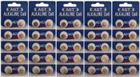 (50) New Powertron AG7 395 LR927 SR927 Watch Batteries