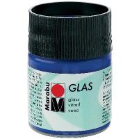 Marabu Glas Paint Dark Ultramarine 50 ML