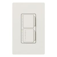 Lutron MA-L3T251-WH Maestro 300 Watt Single Pole Dimmer And Timer Switch, White