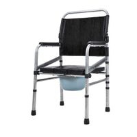 QARYYQ Multifunctional Folding Toilet Seat Old Man Household Toilet Disabled Bath Chair Walking aids (Color : B)