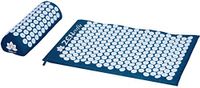 Zensufu Back and Neck Pain Relief Acupressure Mat and Pillow Set - Relieves Stress, Sciatic, Neck and Back Pain