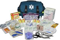 Lightning X Small Medic First Responder EMT Trauma Bag Stocked First Aid Fill Kit A
