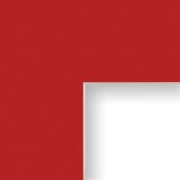 Craig Frames B550 12x16-Inch Mat, Single Opening for 8x12-Inch Image, Cardinal with Cream Core