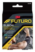Futuro Precision Fit Elbow Support, Moderate Support, Adjust to Fit, MMM-381, Black