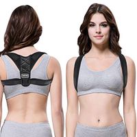 Posture Corrector for Men and Women, Adjustable Back Straightener Support Brace, Effective and Comfortable Posture Brace Support, Perfect for Spinal, Neck, Shoulder & Upper Back Pain Relief