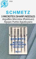 Microtex Sharp Machine Needles-Size 14/90 5/Pkg