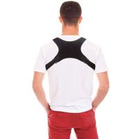 Zxwzzz Hunchback Correction Straps Men and Women Invisible Back Posture Correction Straps Adjustable Posture Corrector (Size : L)