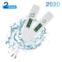 Oral Digital Thermometer, 2 Pack Ecomono Thermometer Adult LCD Display, Mouth Thermometer for Adults Baby, Body Temperature Thermometer for Fever Underarm Oral Rectal with Fast Accurate Readings