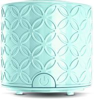 Greenair Serene Living Labrisa Teal Essential Oil Diffuser for Aromatherapy