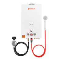 Camplux 10L Outdoor 2.64 GPM Digital Display Portable Propane Gas Tankless Water Heater