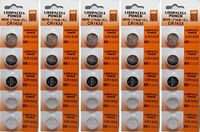 (25) CR1632 Button Cell Lithium Watch Batteries Battery