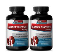 antiaging Capsules - Kidney Support - Nettle Capsules - 2 Bottles (120 Capsules)