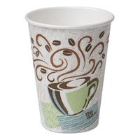 Dixie 5338CDPK PerfecTouch Hot Cups, Paper, 8oz, Coffee Dreams Design, 50/Pack