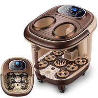 Foot Spa Massager Foot tub Foot Bath Therapy Foot Spa Massager with Automatic Foot Massage Rollers+Temperature Control+Bubbles Massage, Perfect for Relieve Foot Pain Muscles Soreness Foot Basin Foot B