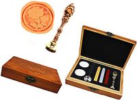 MNYR Vintage Peony Flower Decorative Nature Luxury Wood Box Red Brass Metal Peacock Wedding Invitations Gift Cards Paper Stationary Envelope Custom Wax Seal Sealing Stamp Sticks Melting Spoon Box Kit