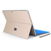 Masino Protective Decal Sticker Protector Laptop Cover Skin for 12.3" 12.3 Inch Microsoft New Surface Pro 6 (2018 Released) (for 12.3" Surface Pro 6, Decal- Champagne Gold)