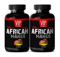 Weight Loss & Calorie Burn - African MANGO Diet Pills - Natural African mango Seed Extract - 2 Bottles 120 Capsules
