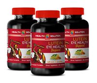 Vision Health Eye Supplement - Lutein Eye Health Support - Premium Formula - Vision Health Complete Eye Formula - 3 Bottles 540 Softgels