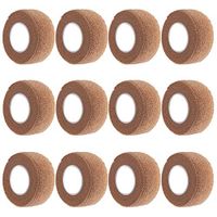 AxeSickle 1 Inch X 5 Yards, Self Adherent Wrap 36 Bulk Pack Self Adhesive Tape, Cohesive Bandage Tape, Strong Elastic Sports Tape for Wrist, Stretch Athletic Tape for Ankle Sprains and Swelling.