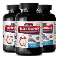 Anti-Aging Capsules - Sleep Complex Advanced Formula - 952MG - Brain Memory - 3 Bottles (180 Capsules)