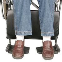 Lacura Wheelchair Calf Protector, Fits 16" Wheelchair, Wheelchair Leg Pad, Comfortable Legrests for Wheelchairs, Lower Leg Pad Protector Wraps Around for Comfort & Support, Keep Feet on Footrest