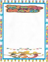 Cinco De Mayo Stationery Printer Paper 26 Sheets
