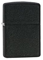 Zippo Personalized Message Engraved Customized Unique Colors Indoor Outdoor Windproof Lighter (Black Crackle)