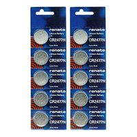 10pk Renata Coin Cell Battery CR2477 Lithium Replaces DL2477, CR2477