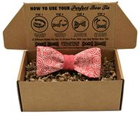 Mr. Shirt's Perfect Bow Tie (Coral Hypnosis)