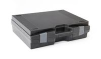 WAG Jazz 5033 Plastic Case with Anthracite Latches, Black (J5033-001-014)