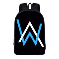 Alan Walker Backpack Book Bag Laptop Backpack for School Travel Summer Camp 7 Boy