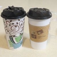 NEW Reclosable Travel Lid Black Dome Lid for 10-20 oz. Paper coffee Cups, appx. - 100 pack