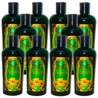 (Pack of 10) 8oz ARNICA Montana Oil Extract- HIGH ALTITUDE ORGANICS - Muscle & Joint Pain - Anti-inflammatory Neck & Back Pain Relief, Sprains, Fractures, Sunburn, Bruise, Sore Muscles Remedy, Sports