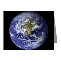 Note Card Planet Earth The World
